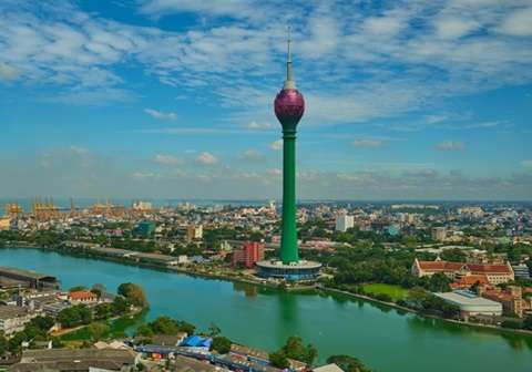 Lotus Tower in Colombo, Sri Lanka