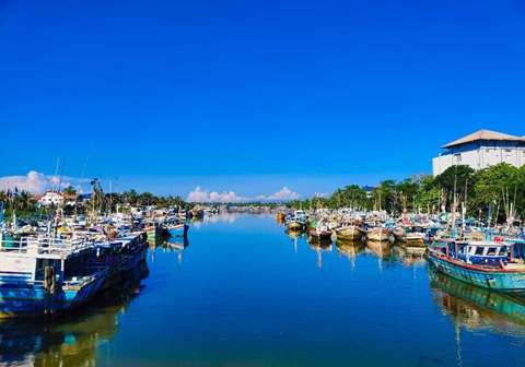 Dutch Canal in Negombo, Sri Lanka