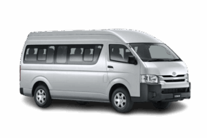 Toyota KDH Super GL 222 mini bus with driver from $ 80 /Day.
