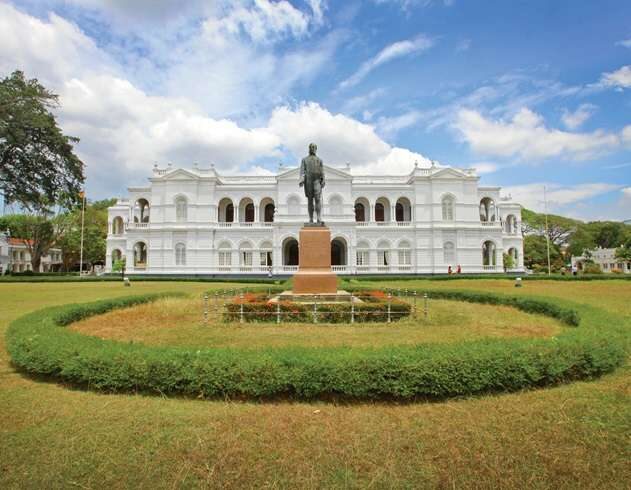 Colonial-era building of Colombo National Museum