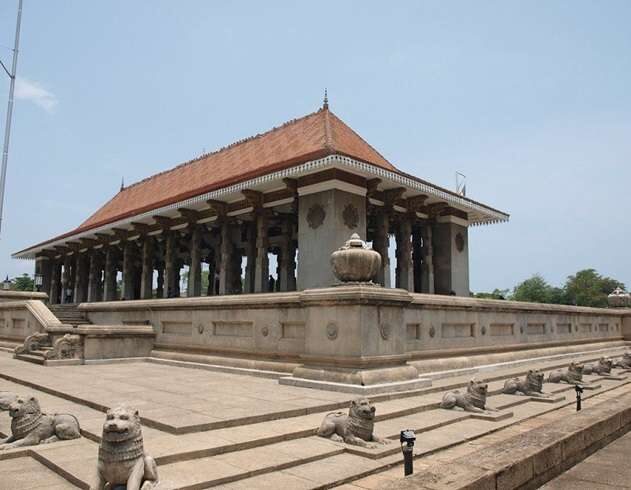 Colonial-style architecture at Independence Square Colombo