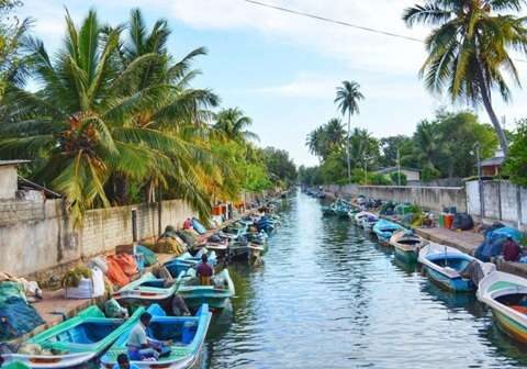 Historic Dutch Canal in Negombo