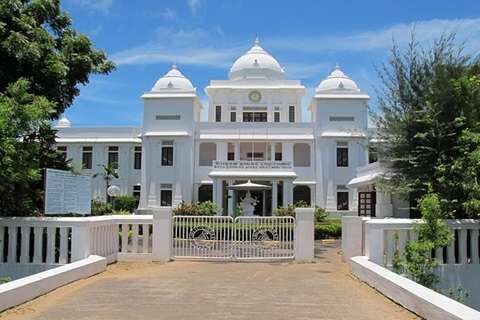 Jaffna Public Library building Sri Lanka