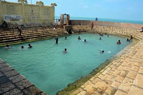 Keerimalai Sacred Water Spring Jaffna Sri Lanka