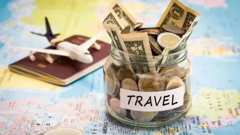 Money savings jar symbolizing Sri Lanka travel budget