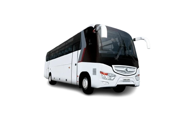 Luxury coach rental in Sri Lanka with driver and coordinator