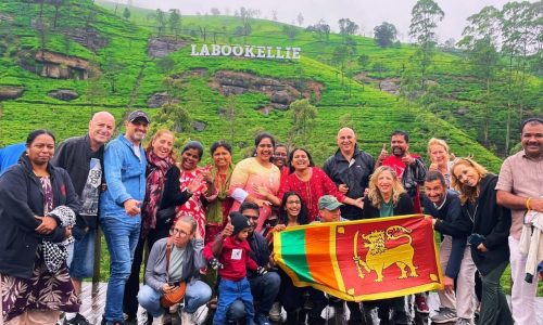 Group tour at Damro Tea Factory with SL1 Travels